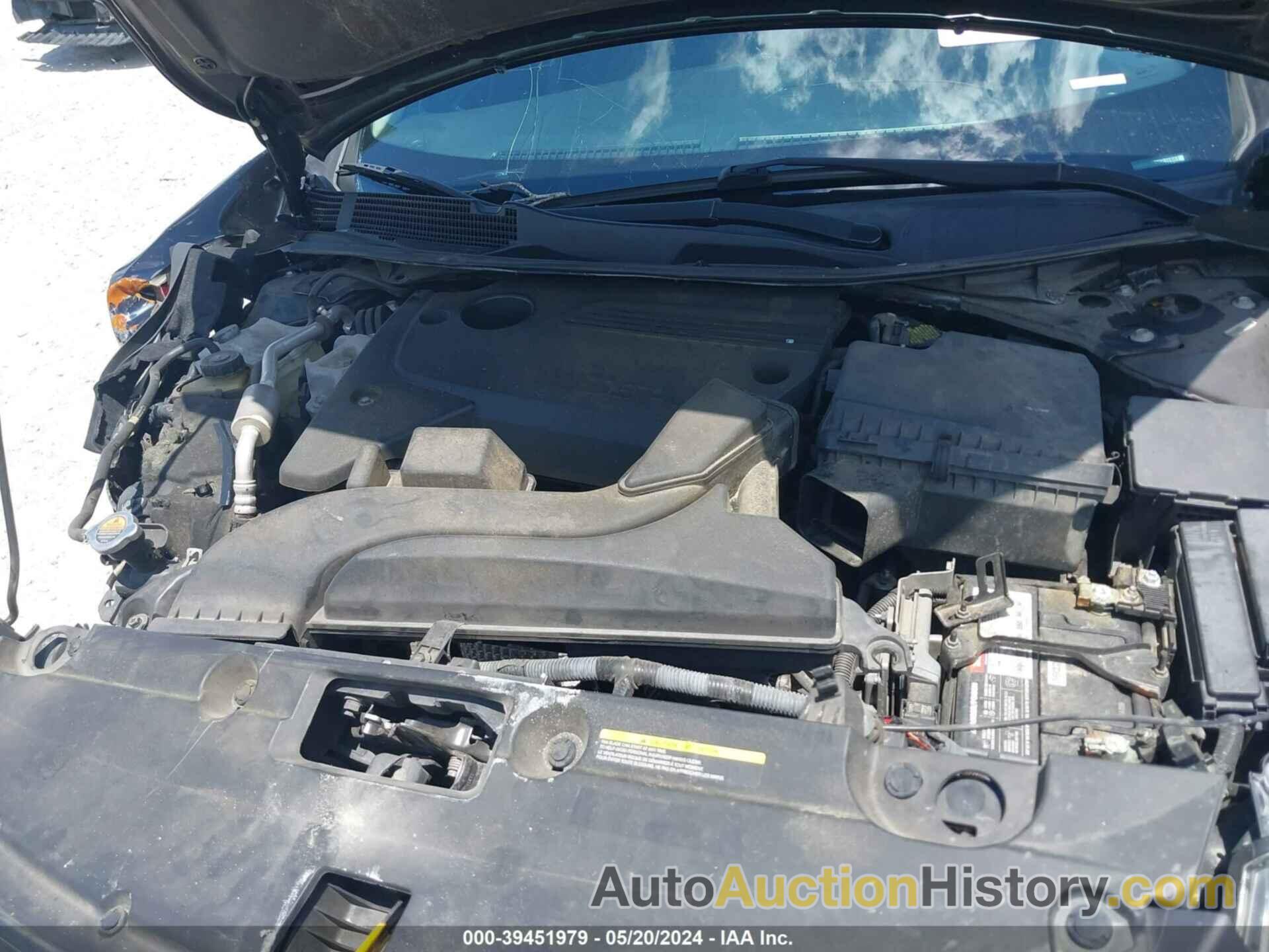 NISSAN ALTIMA 2.5/S/SV/SL/SR, 1N4AL3AP4GN340733