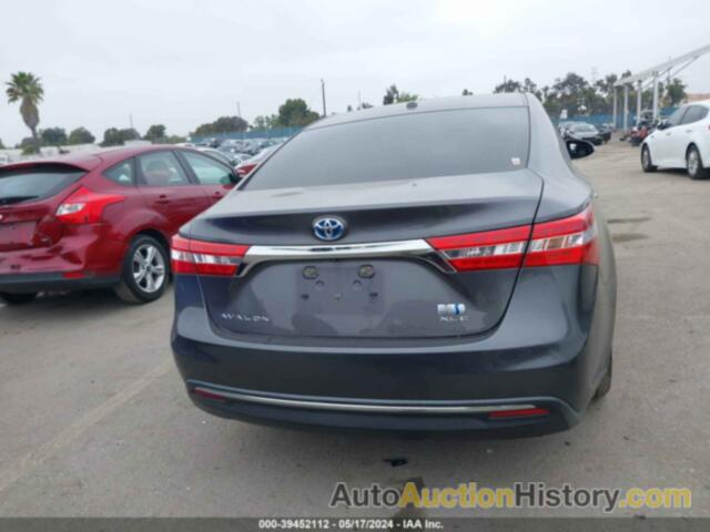 TOYOTA AVALON HYBRID/PREM/TOUR/LTD, 4T1BD1EB9EU026802