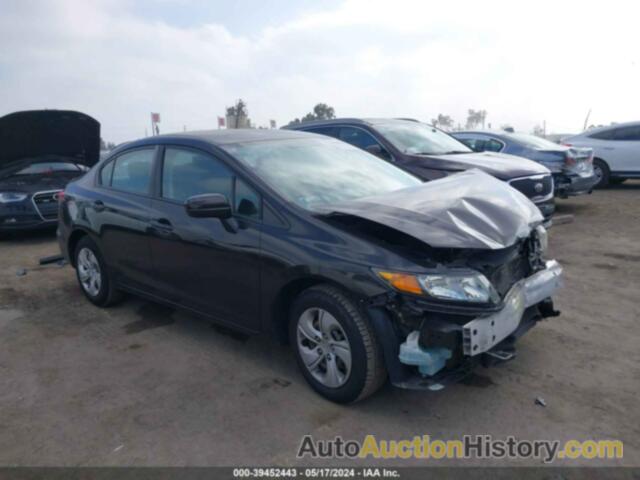 HONDA CIVIC LX, 2HGFB2F51EH542263