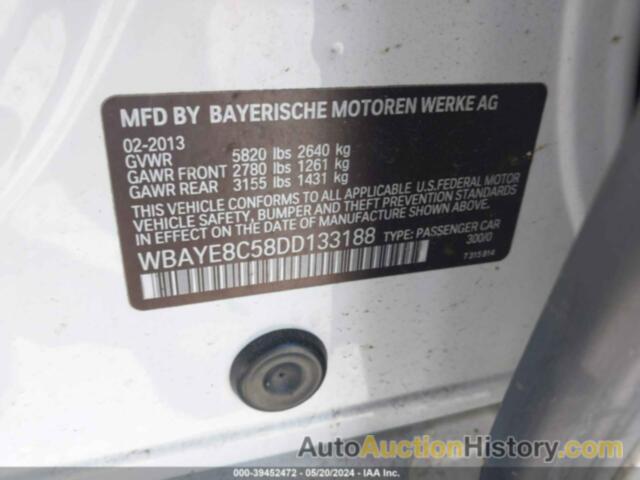 BMW 750LI, WBAYE8C58DD133188