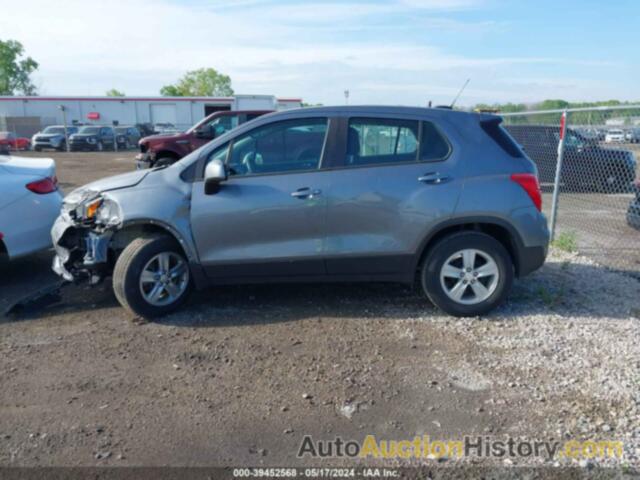 CHEVROLET TRAX LS, 3GNCJKSB7LL153154