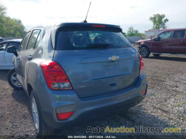 CHEVROLET TRAX LS, 3GNCJKSB7LL153154