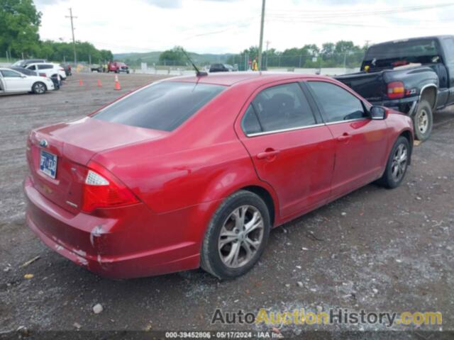 FORD FUSION SE, 3FAHP0HGXCR201415