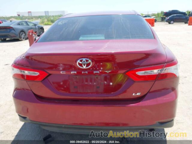 TOYOTA CAMRY L/LE/XLE/SE/XSE, 4T1B11HK4JU665443