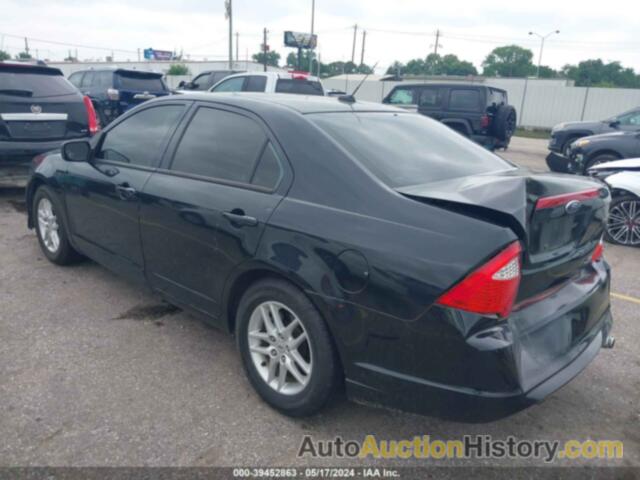 FORD FUSION S, 3FAHP0GA3AR324001