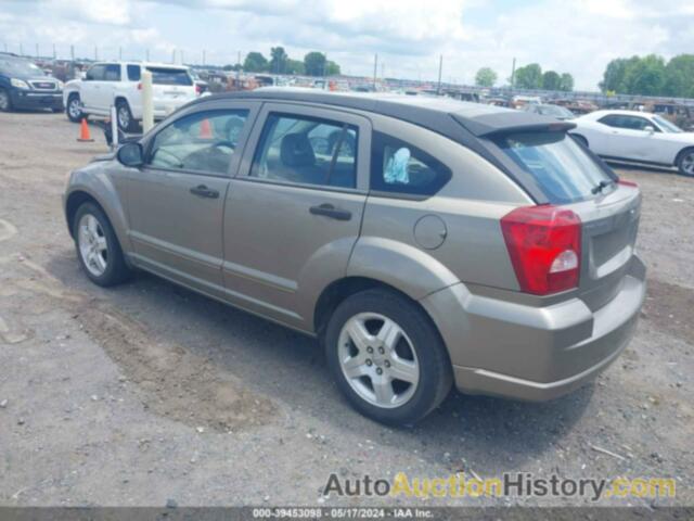 DODGE CALIBER SXT, 1B3HB48B97D249038