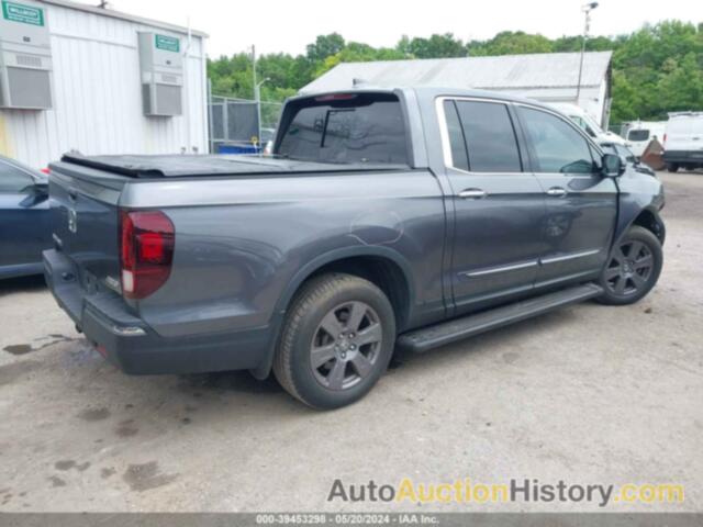 HONDA RIDGELINE RTL, 5FPYK3F74LB005637