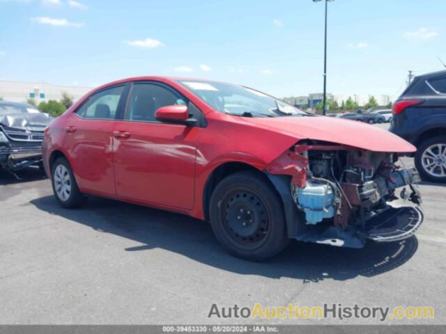 TOYOTA COROLLA L/LE/LE PLS/PRM/S/S PLS, 5YFBURHE5GP489688