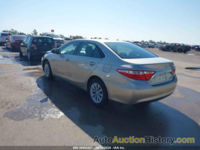 TOYOTA CAMRY LE, 4T4BF1FK7FR509222
