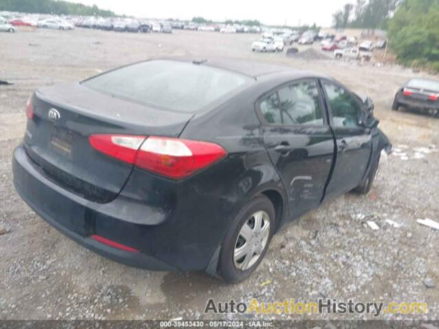 KIA FORTE LX, KNAFK4A60G5540313