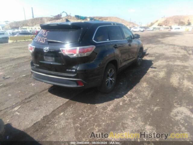 TOYOTA HIGHLANDER XLE, 5TDJKRFH3GS247617