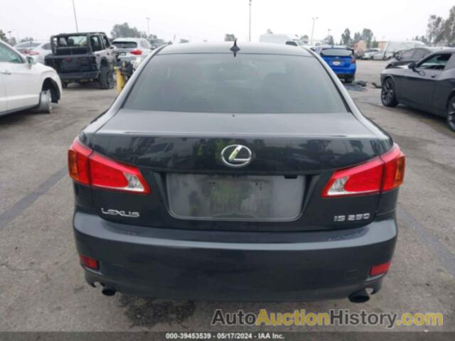 LEXUS IS 250, JTHBK262495091215