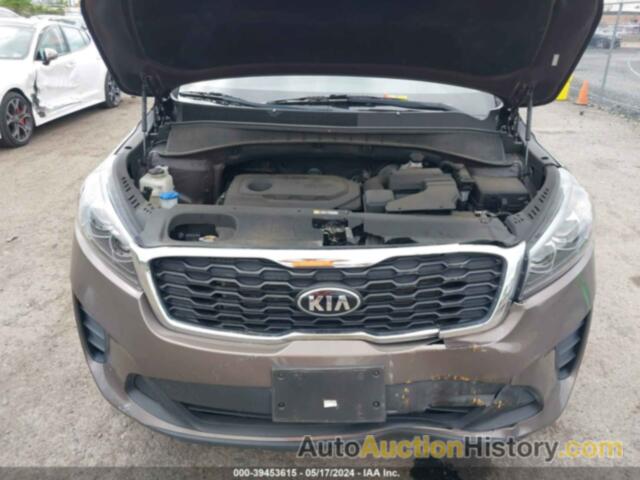 KIA SORENTO 2.4L LX, 5XYPGDA38KG563451