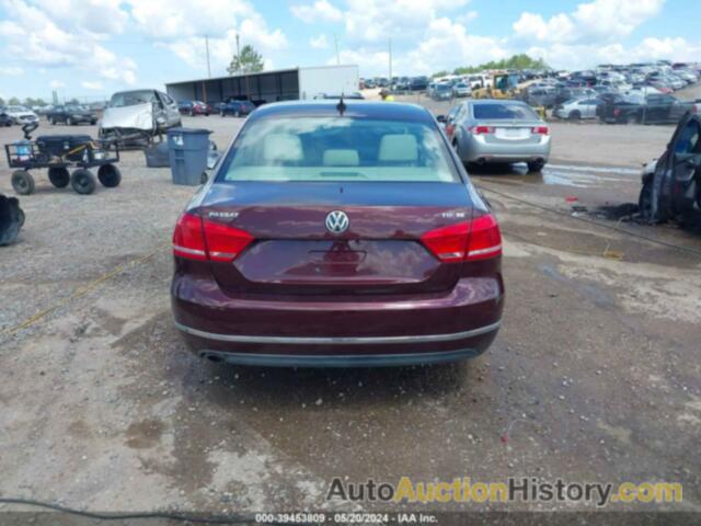 VOLKSWAGEN PASSAT 2.0L TDI SE, 1VWBN7A31EC073893