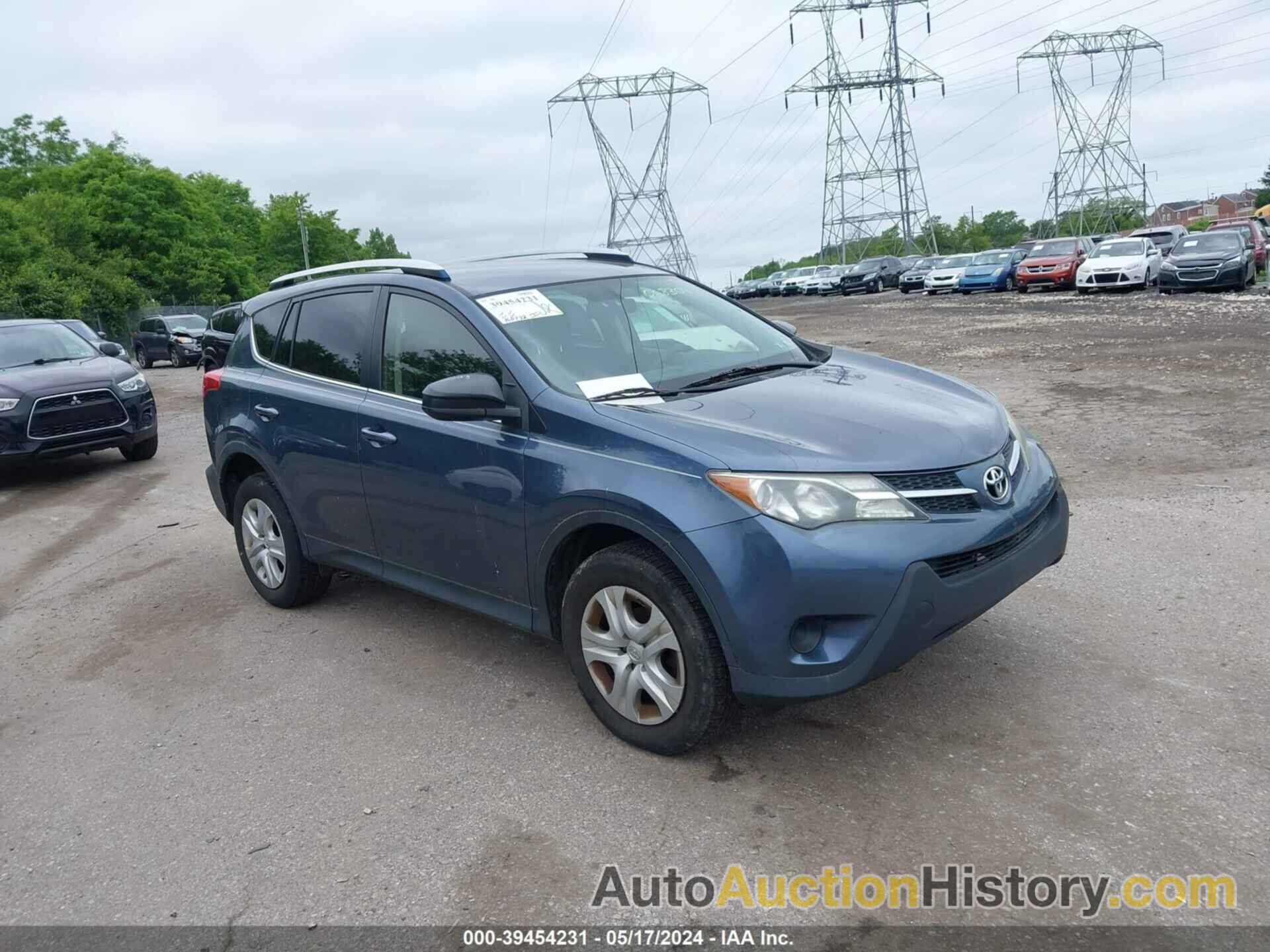 TOYOTA RAV4 LE, JTMBFREV6ED068304