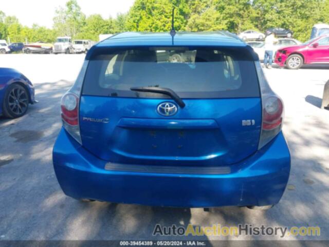 TOYOTA PRIUS C, JTDKDTB39E1562308