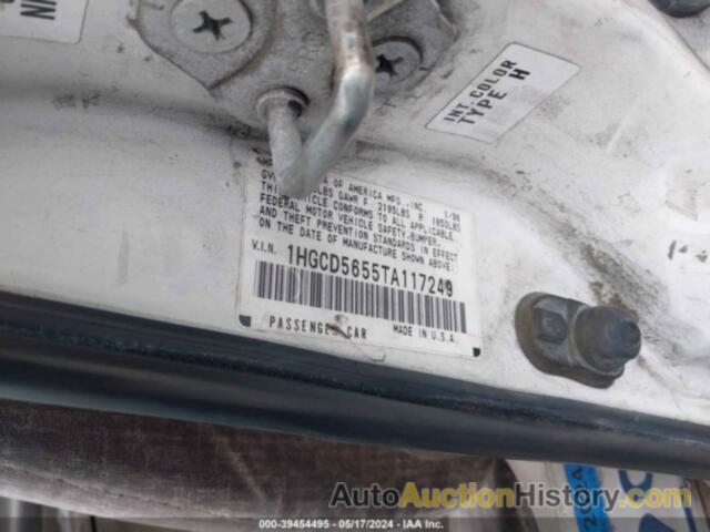 HONDA ACCORD EX/EX-R, 1HGCD5655TA117249