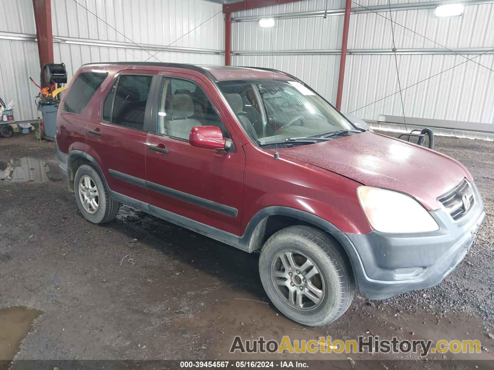 HONDA CR-V EX, SHSRD78834U244174