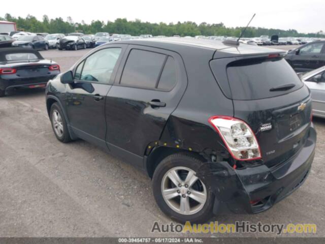 CHEVROLET TRAX LS, KL7CJKSB3LB084759