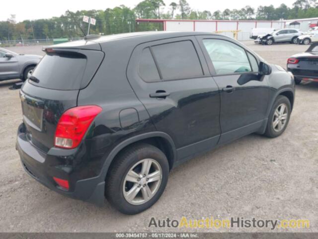 CHEVROLET TRAX LS, KL7CJKSB3LB084759