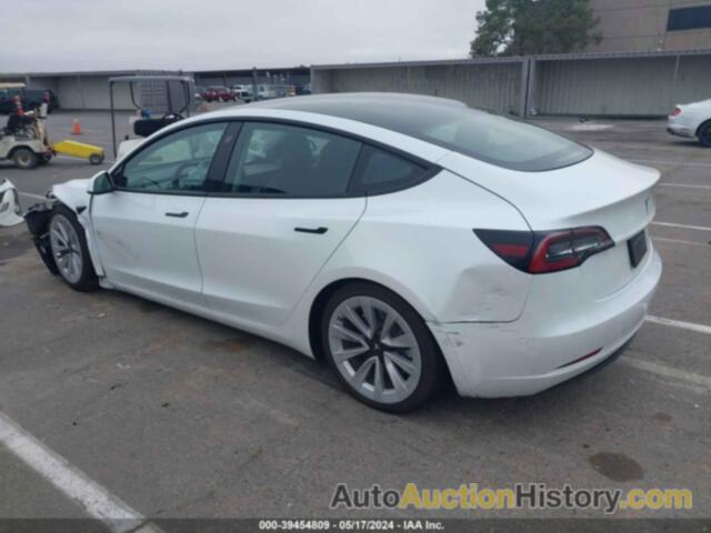 TESLA MODEL 3 REAR-WHEEL DRIVE, 5YJ3E1EA3NF143006