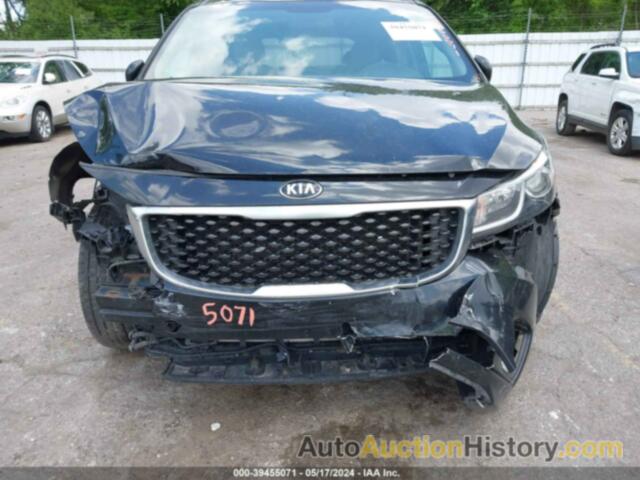 KIA SEDONA EX, KNDMC5C13G6168832