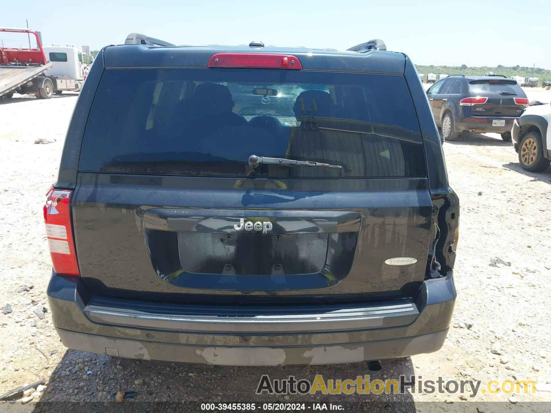 JEEP PATRIOT SPORT, 1J4NT1GA8BD102573