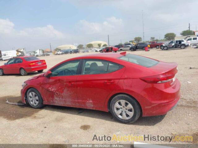 HYUNDAI ELANTRA SEL/VALUE/LIMITED, 5NPD84LF7JH335942