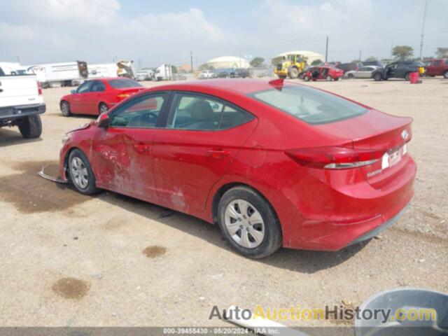 HYUNDAI ELANTRA SEL/VALUE/LIMITED, 5NPD84LF7JH335942