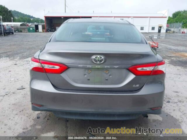 TOYOTA CAMRY L/LE/XLE/SE/XSE, 4T1B11HK9JU125179