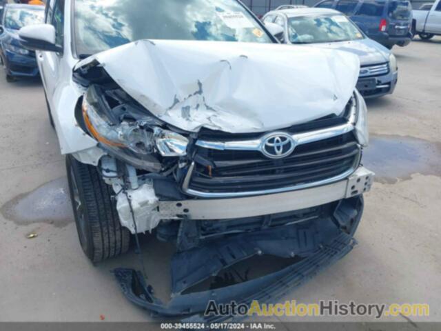 TOYOTA HIGHLANDER XLE V6, 5TDKKRFH3GS155038