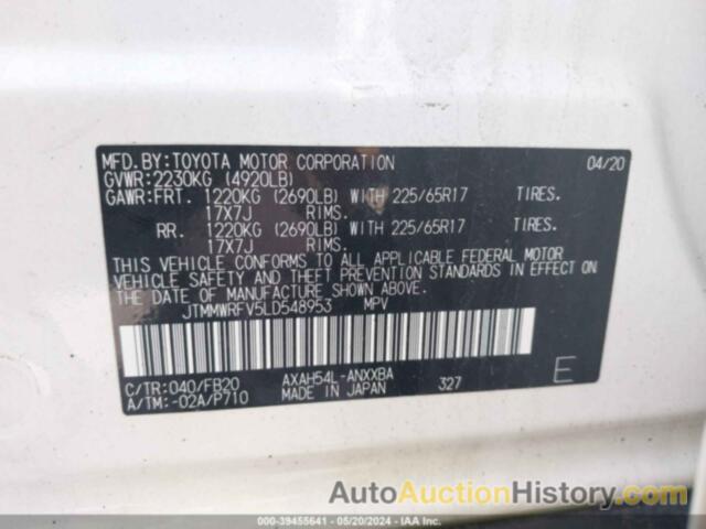 TOYOTA RAV4 LE HYBRID, JTMMWRFV5LD548953