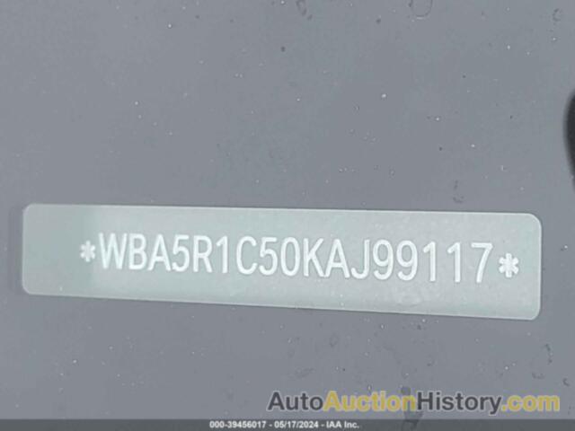 BMW 330I, WBA5R1C50KAJ99117