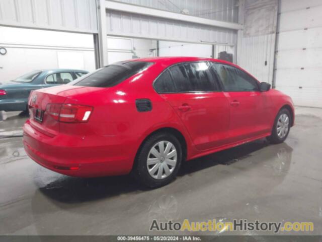 VOLKSWAGEN JETTA S, 3VW2K7AJ1FM284891