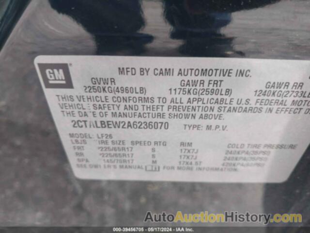 GMC TERRAIN SLE-1, 2CTALBEW2A6236070