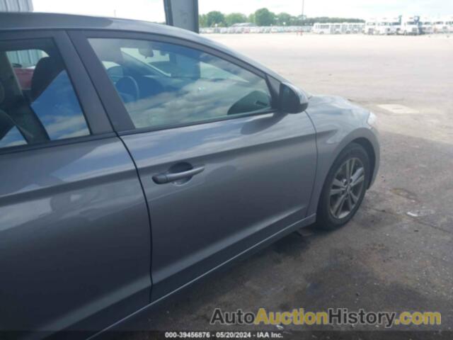 HYUNDAI ELANTRA SEL/VALUE/LIMITED, 5NPD84LF6JH358788