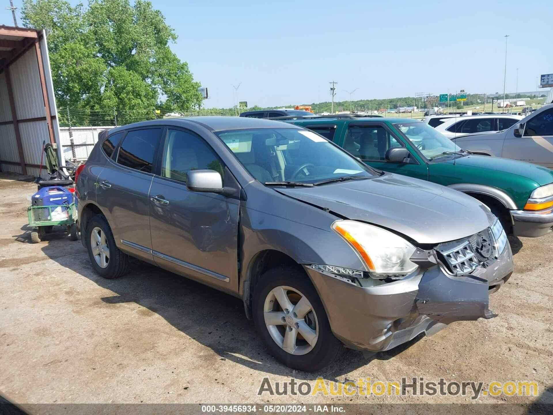 NISSAN ROGUE S/SV, JN8AS5MT3DW001179