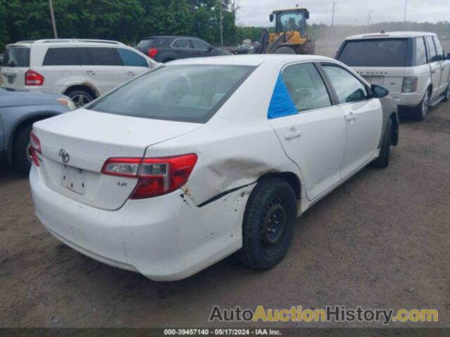 TOYOTA CAMRY LE, 4T1BF1FK6CU501246