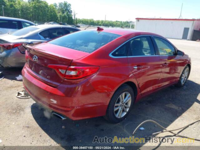 HYUNDAI SONATA SE, 5NPE24AF8FH161783