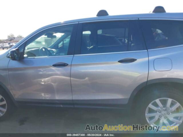 HONDA PILOT LX, 5FNYF5H12KB024753