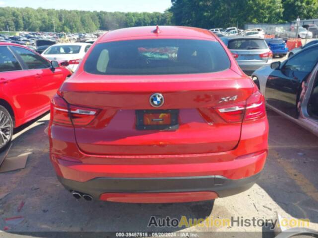 BMW X4 XDRIVE28I, 5UXXW3C52H0R23290