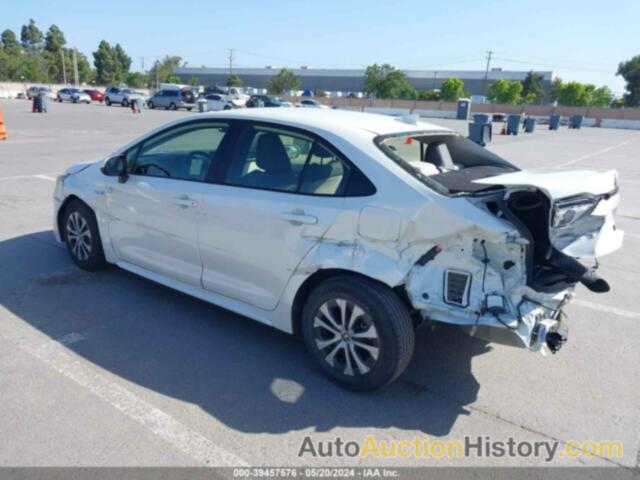 TOYOTA COROLLA HYBRID LE, JTDEAMDE5MJ009924