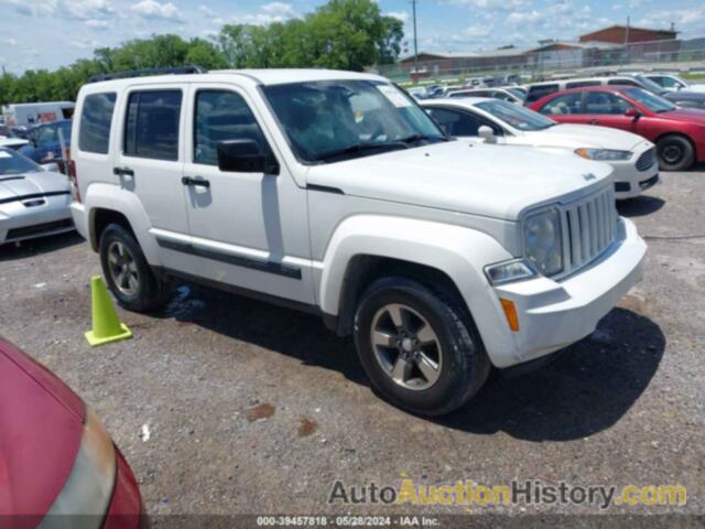 JEEP LIBERTY SPORT, 1J8GP28K48W257160