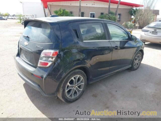 CHEVROLET SONIC LT, 1G1JD6SB5H4154520