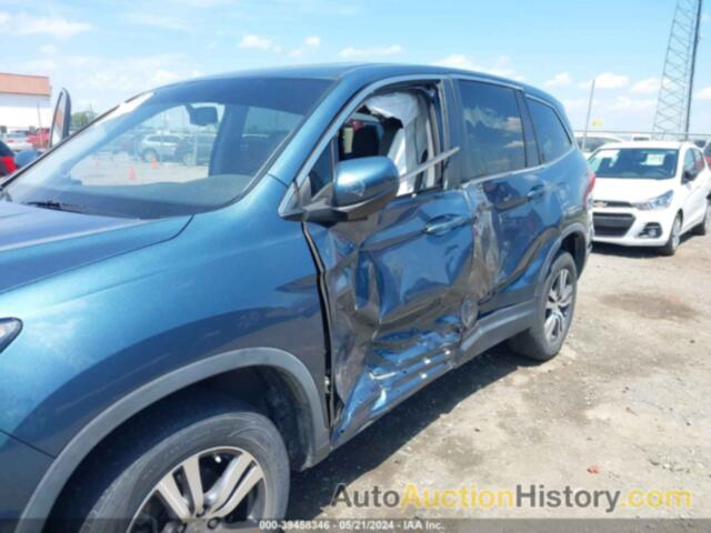 HONDA PILOT EXL, 5FNYF6H58HB067690