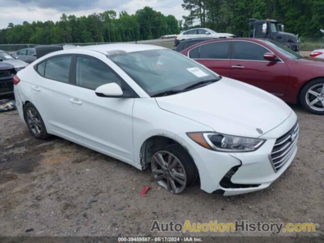 HYUNDAI ELANTRA SEL, 5NPD84LF2JH398785