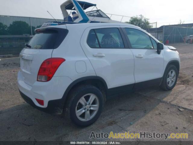 CHEVROLET TRAX LS, KL7CJNSB4HB177606