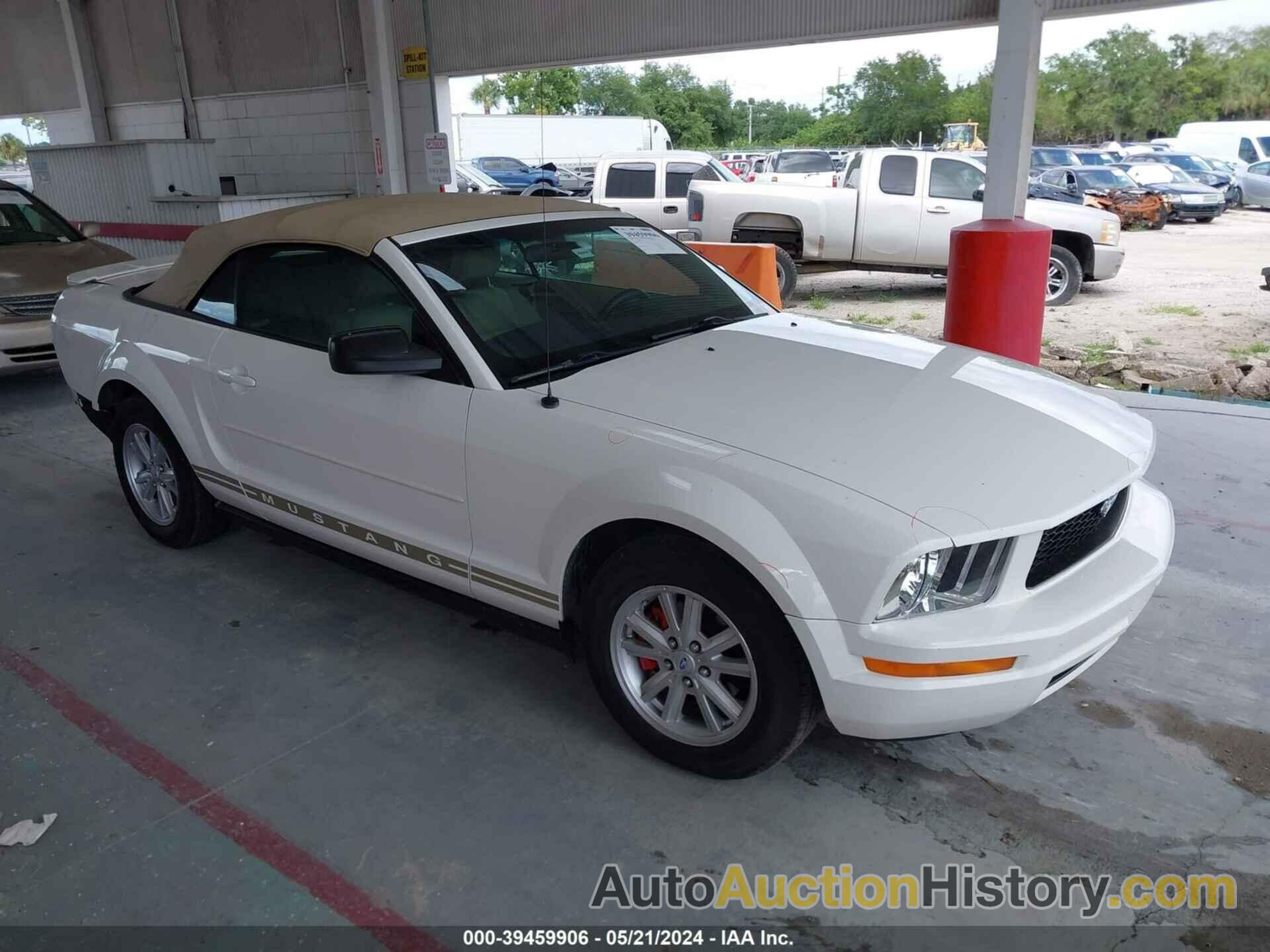 FORD MUSTANG V6 DELUXE/V6 PREMIUM, 1ZVFT84NX75300466