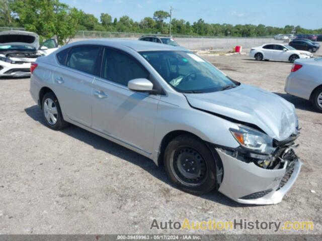 NISSAN SENTRA S, 3N1AB7AP7JY234553