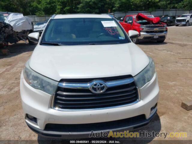 TOYOTA HIGHLANDER LIMITED V6, 5TDYKRFH5ES035863